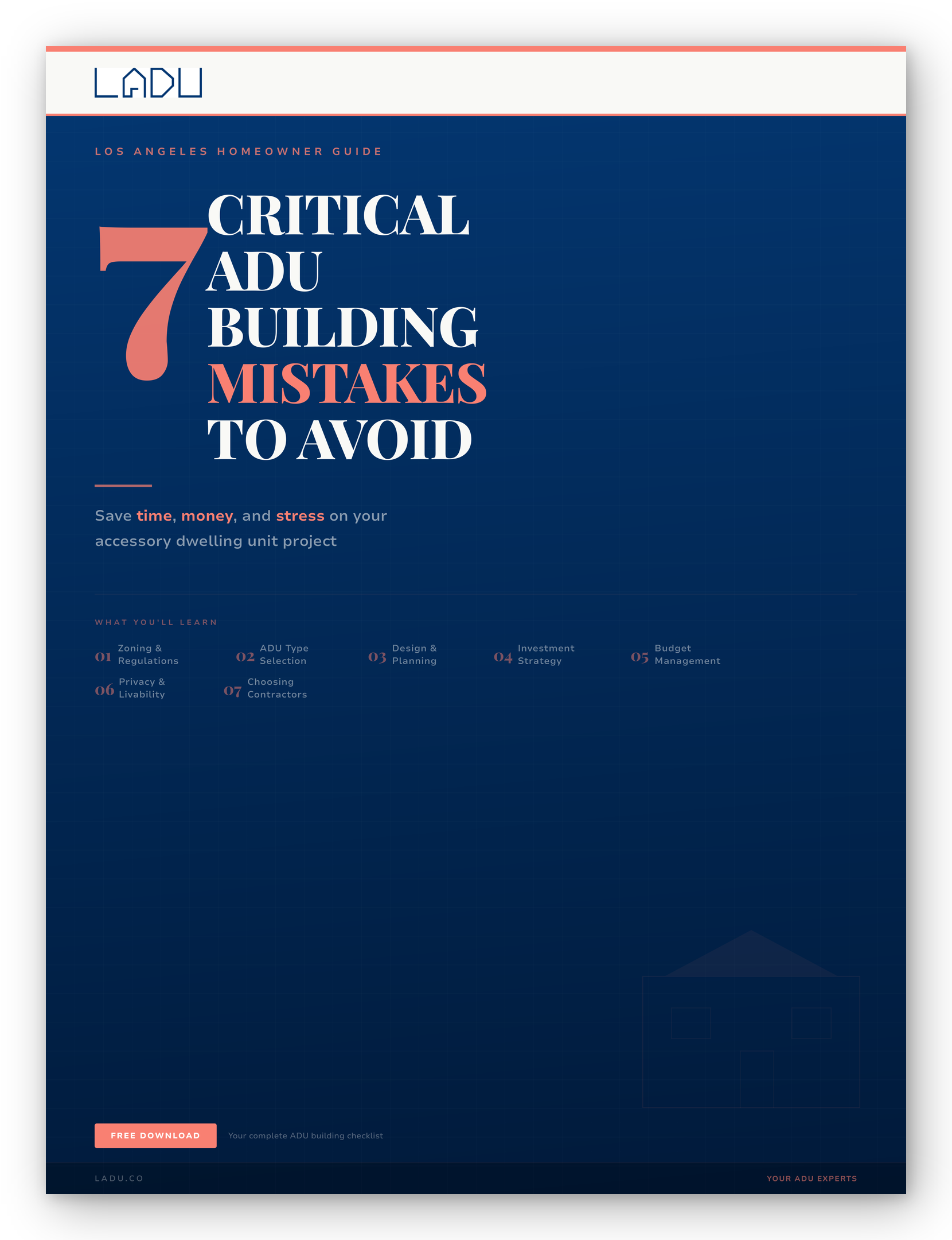 Top 7 Mistakes to Avoid When Building an ADU