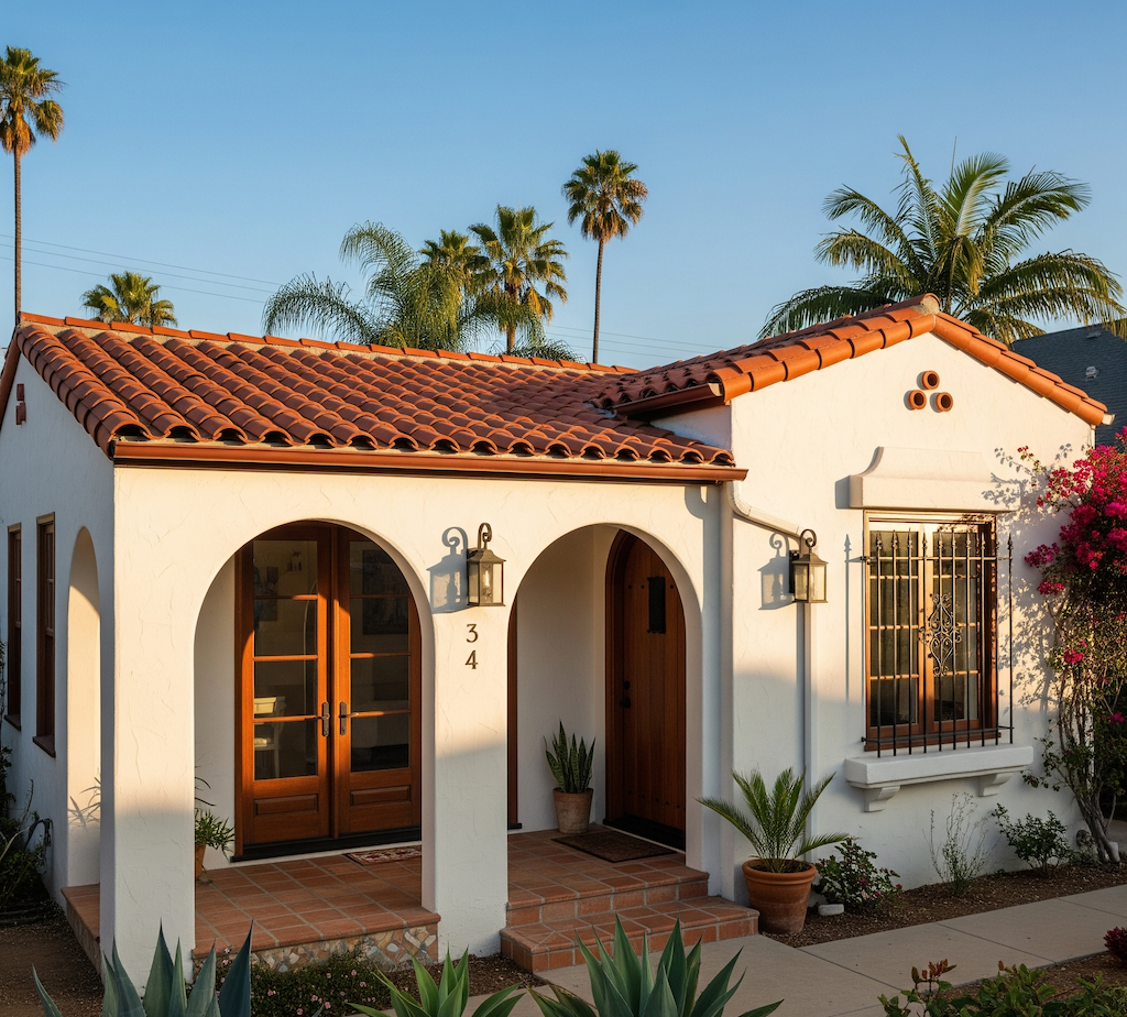 Spanish-style ADU in Los Angeles