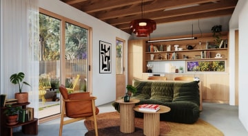 1BR ADU Rendering