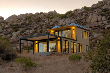 Modern prefab ADU exterior