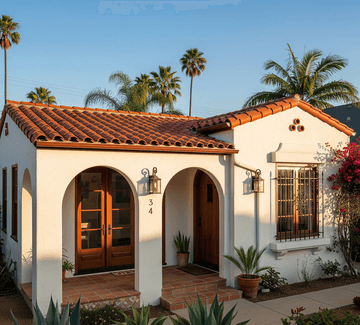 Spanish-style ADU in Los Angeles