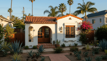 Spanish-style ADU in Los Angeles