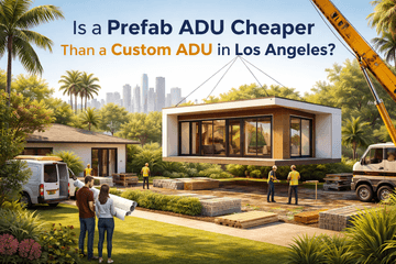 Is a Prefab ADU Cheaper Than a Custom ADU in Los Angeles?